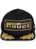 RHUDE 1st Place cotton cap - Black