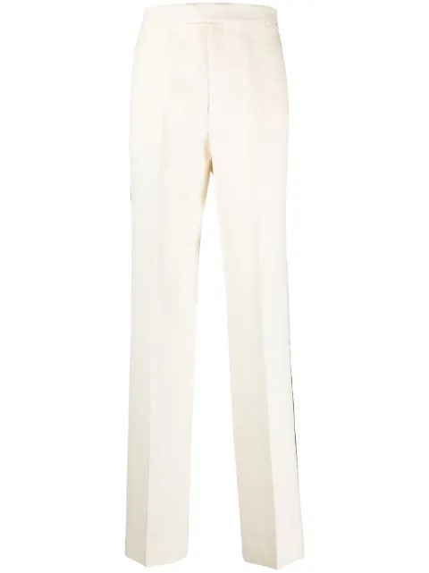 Gucci side-stripe wool trousers