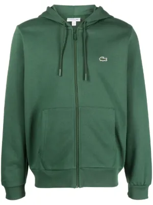 Lacoste ジップアップ パーカー | ブルー | FARFETCH JP