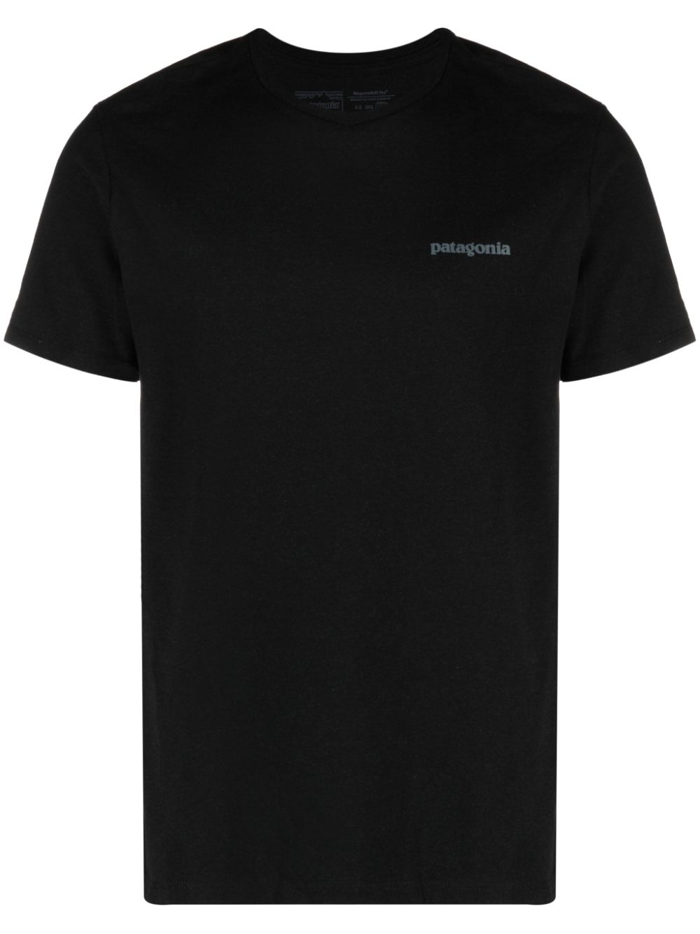 Patagonia T-shirt met logoprint Zwart
