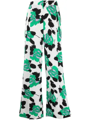 Dvf wide leg on sale pants