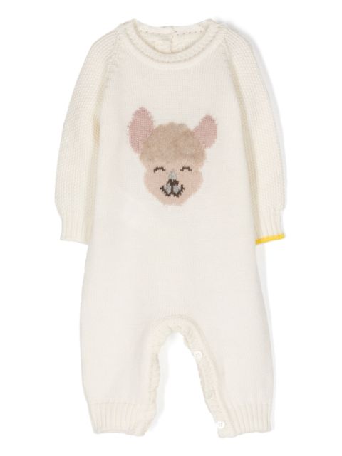 Gensami kids merino wool-silk knitted romper