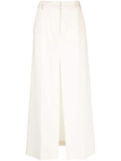 Stella McCartney high-waist cotton maxi skirt