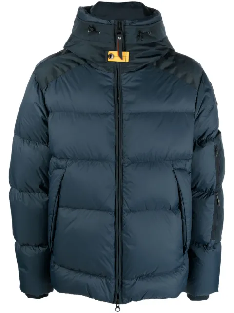 Parajumpers logo-patch padded jacket