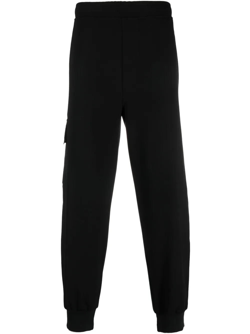 Neil Barrett Cargo-pocket Tapered Trousers In Schwarz