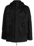 Junya Watanabe MAN hybrid backpack utility jacket - Black