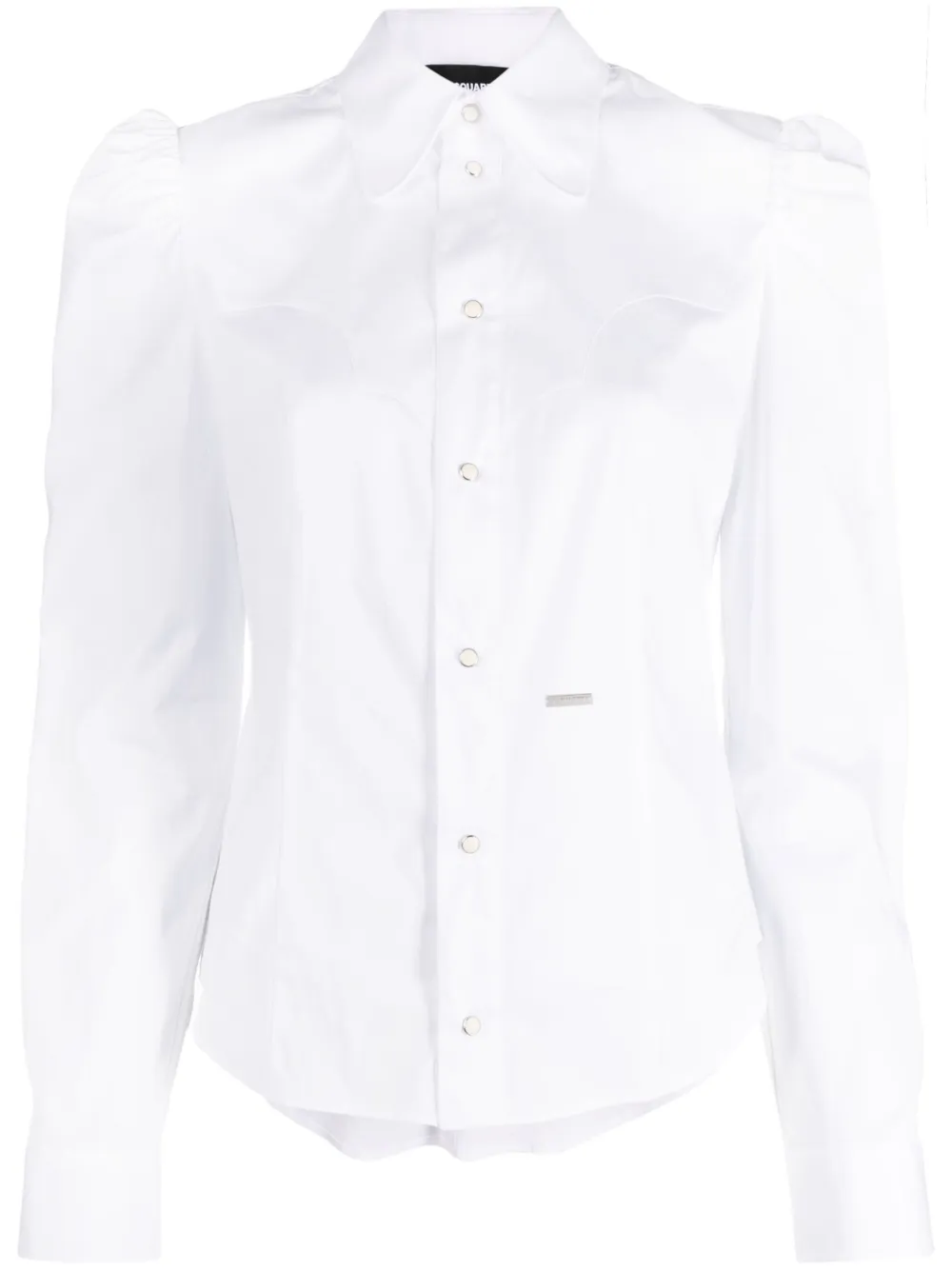 DSQUARED2 LONG-SLEEVE BUTTON-UP SHIRT