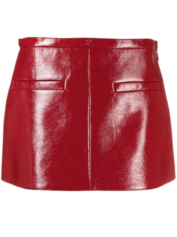 Vinyl hem outlet skirt