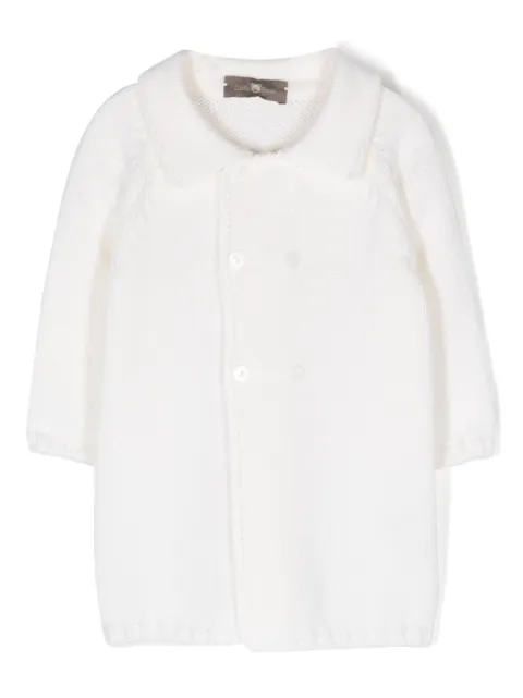 Little Bear fine-knit double-breasted blouse