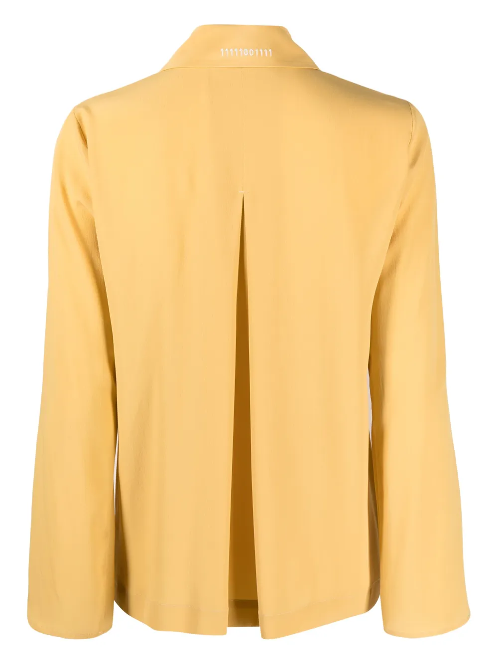 Société Anonyme bow-detail silk blouse - Geel