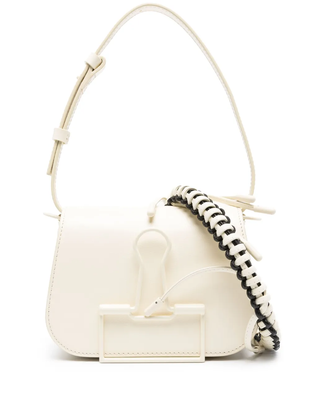 OFF-WHITE Skeleton Binder leather shoulder bag