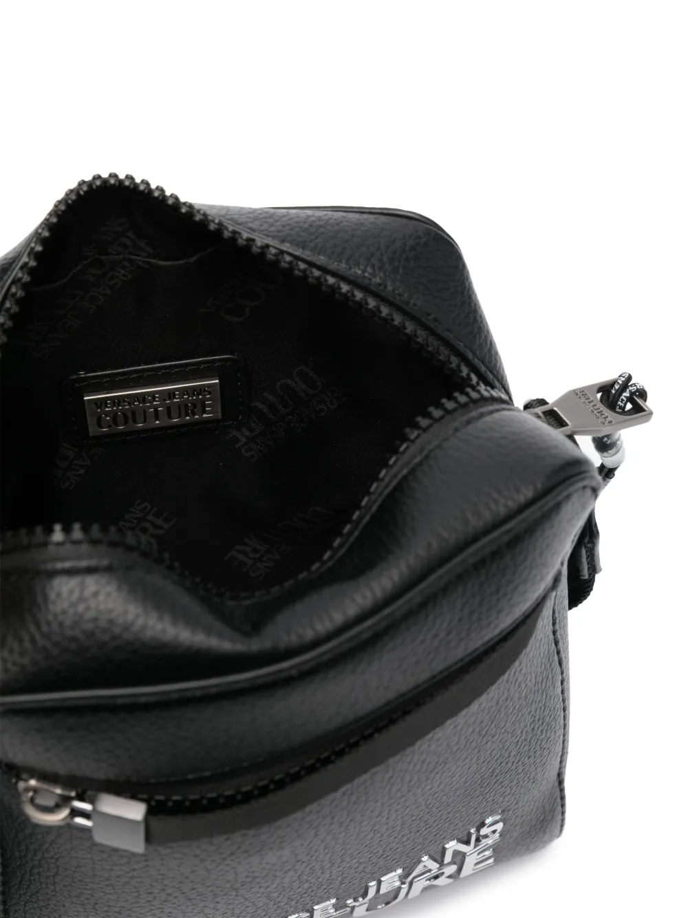 Versace Jeans Couture Messengertas van imitatieleer Zwart