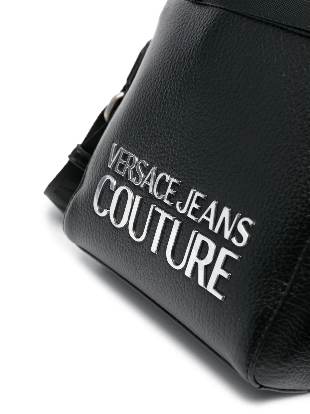 Versace Jeans Couture Messengertas van imitatieleer Zwart