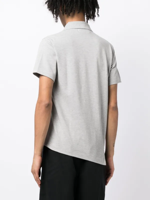 Comme Des Garçons Shirt x Lacoste アシンメトリー ポロシャツ