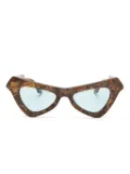 Marni Eyewear Fairy Pools cat-eye sunglasses - Brown