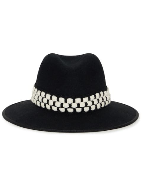 DESTREE Christopher ribbon-band fedora 