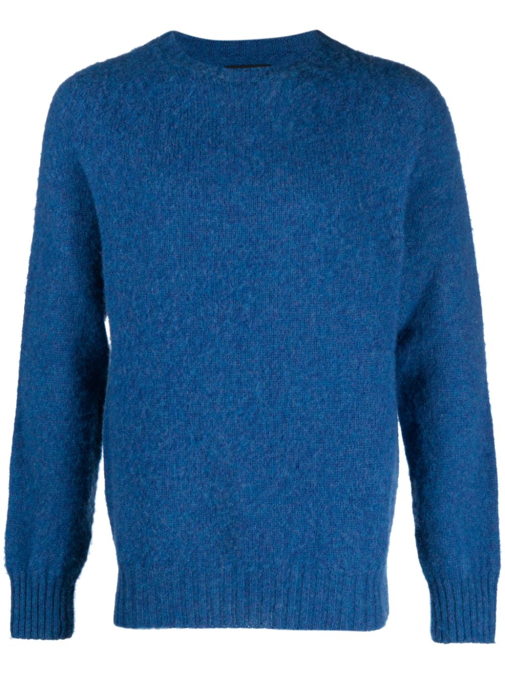 crew-neck wool jumper