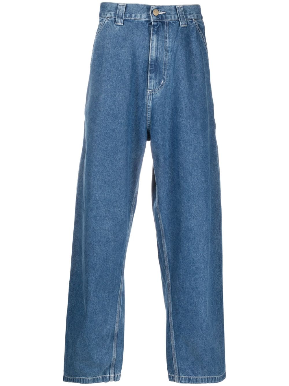 Carhartt WIP High waist jeans Blauw