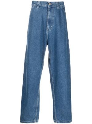 Blue Baggy Carhartt WIP Streetwear Jeans