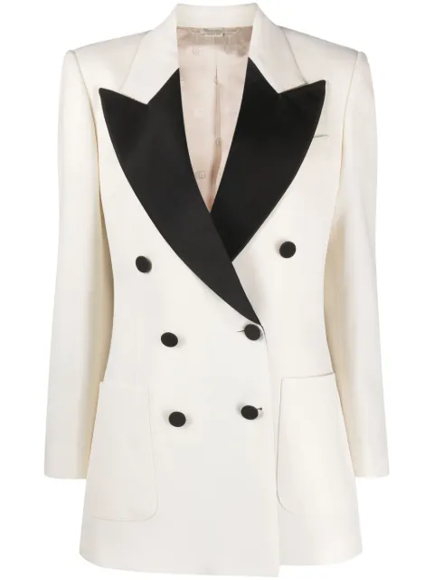 Gucci two-tone wool blazer