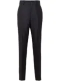 Prada mid-rise tailored trousers - Blue