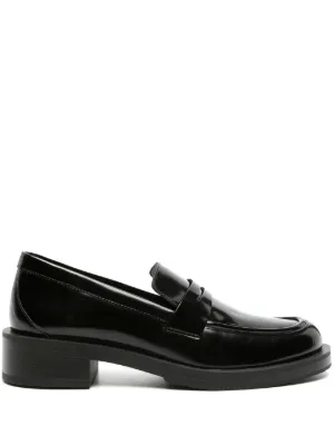 Stuart weitzman shearling on sale loafers