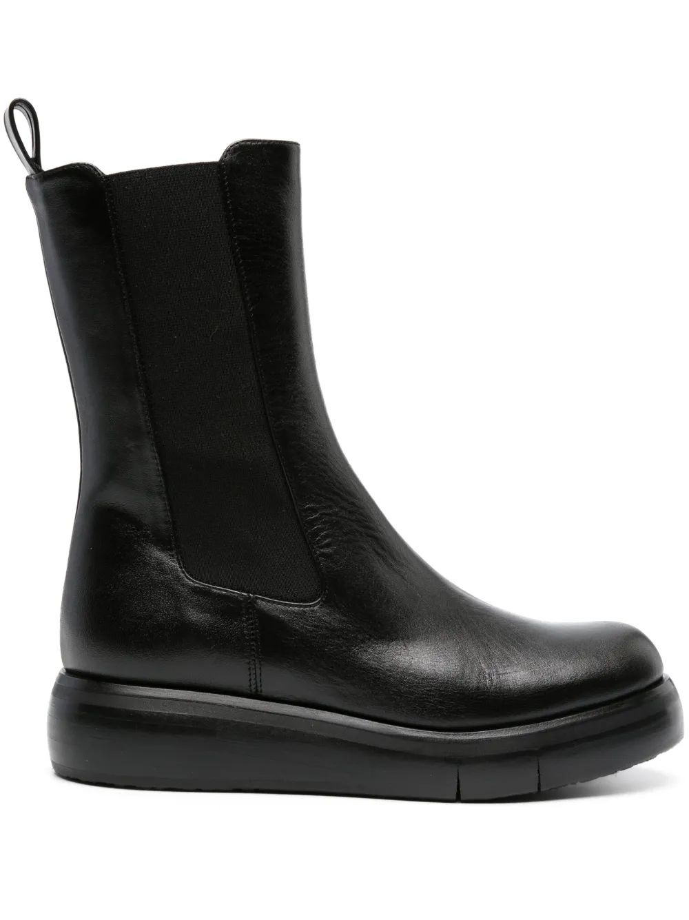 Paloma Barceló Jack ankle leather boots Black