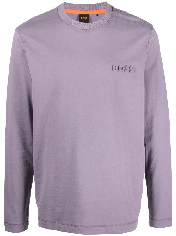 Boss embossed online sweatshirt