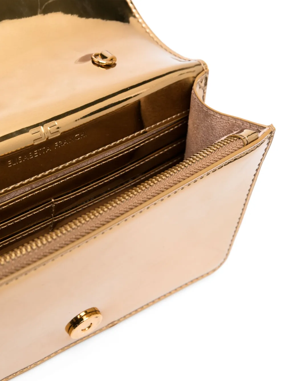 Elisabetta Franchi Crossbodytas Goud