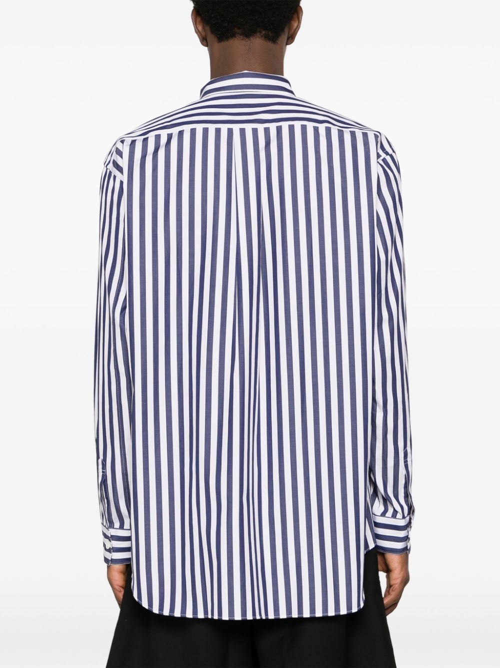 Comme Des Garcons Shirt striped poplin shirt Men