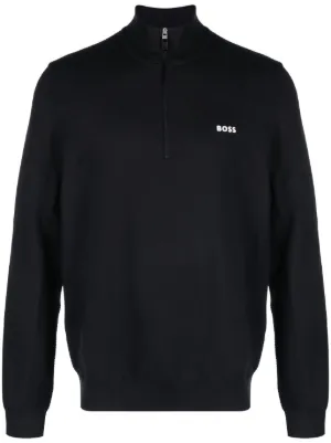 Hugo boss 2024 half zip jumper