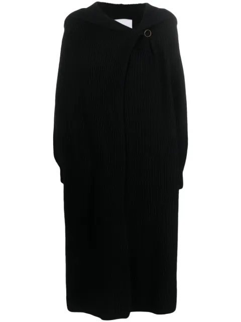 Erika Cavallini  ribbed-knit long cardigan