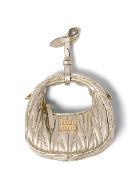 Miu Miu mini Wander matelassé shoulder bag