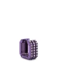 EÉRA 18kt white gold Candy diamond earring - Purple