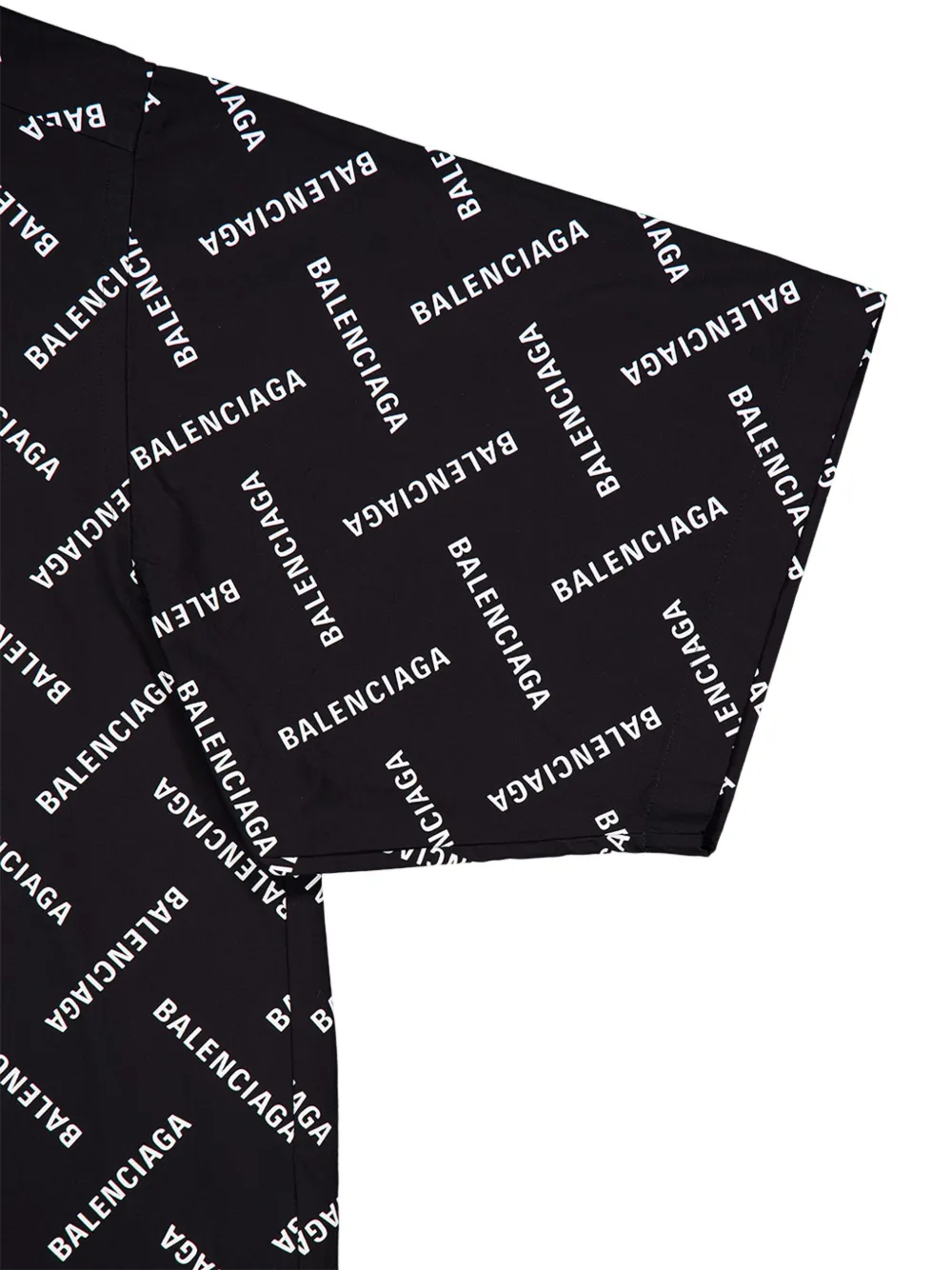 Balenciaga Popeline overhemd Zwart