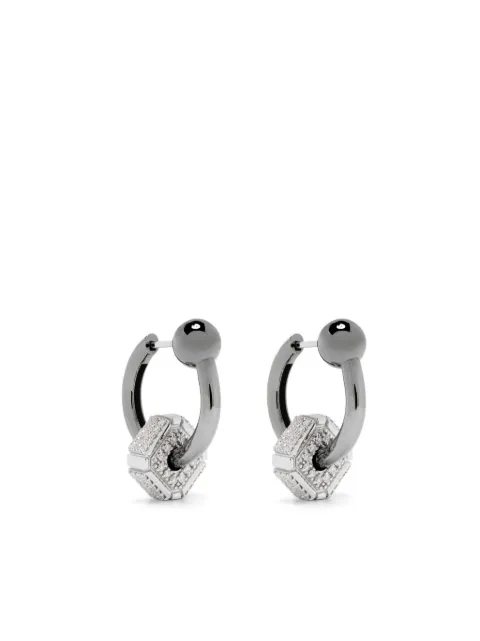 EÉRA 18kt gold mini hoop earrings 