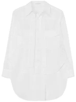 Yohji Yamamoto リボンディテール シャツ | ホワイト | FARFETCH JP