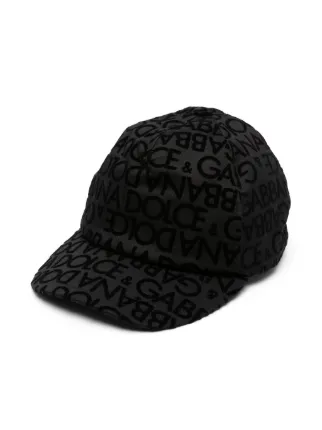 Dolce & Gabbana Kids Gorra Con Logo Estampado | Negro | FARFETCH PE