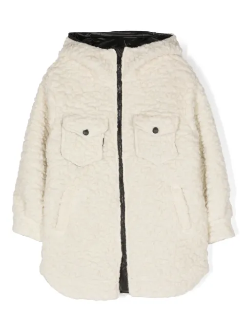 Monnalisa Parka aus Faux Shearling
