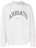 Axel Arigato Prime cable-knit wool-blend jumper - Neutrals