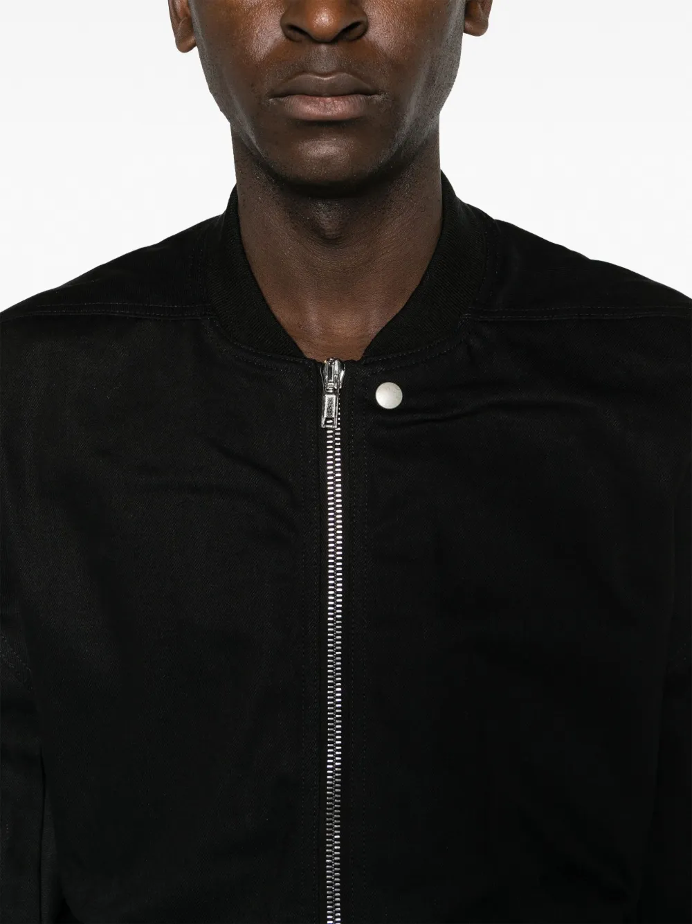 Shop Rick Owens Drkshdw Cotton Bomber Jacket In Schwarz