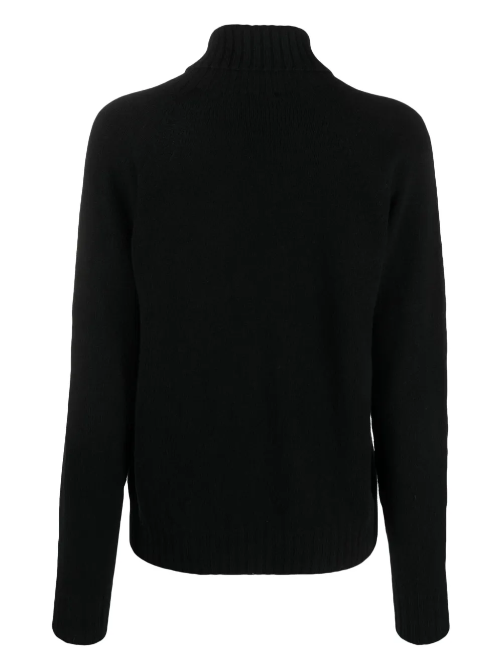 Drumohr roll-neck ribbed jumper - Zwart