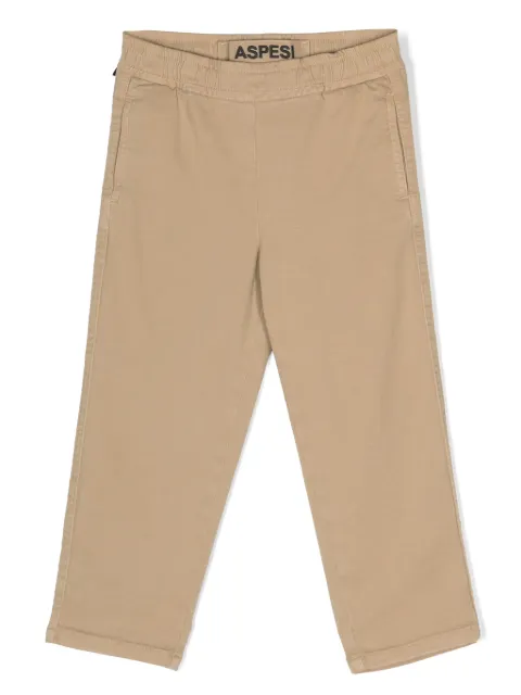 Aspesi Kids elasticated-waistband trousers