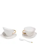 Seletti Meltdown tea cups (set of two) - White