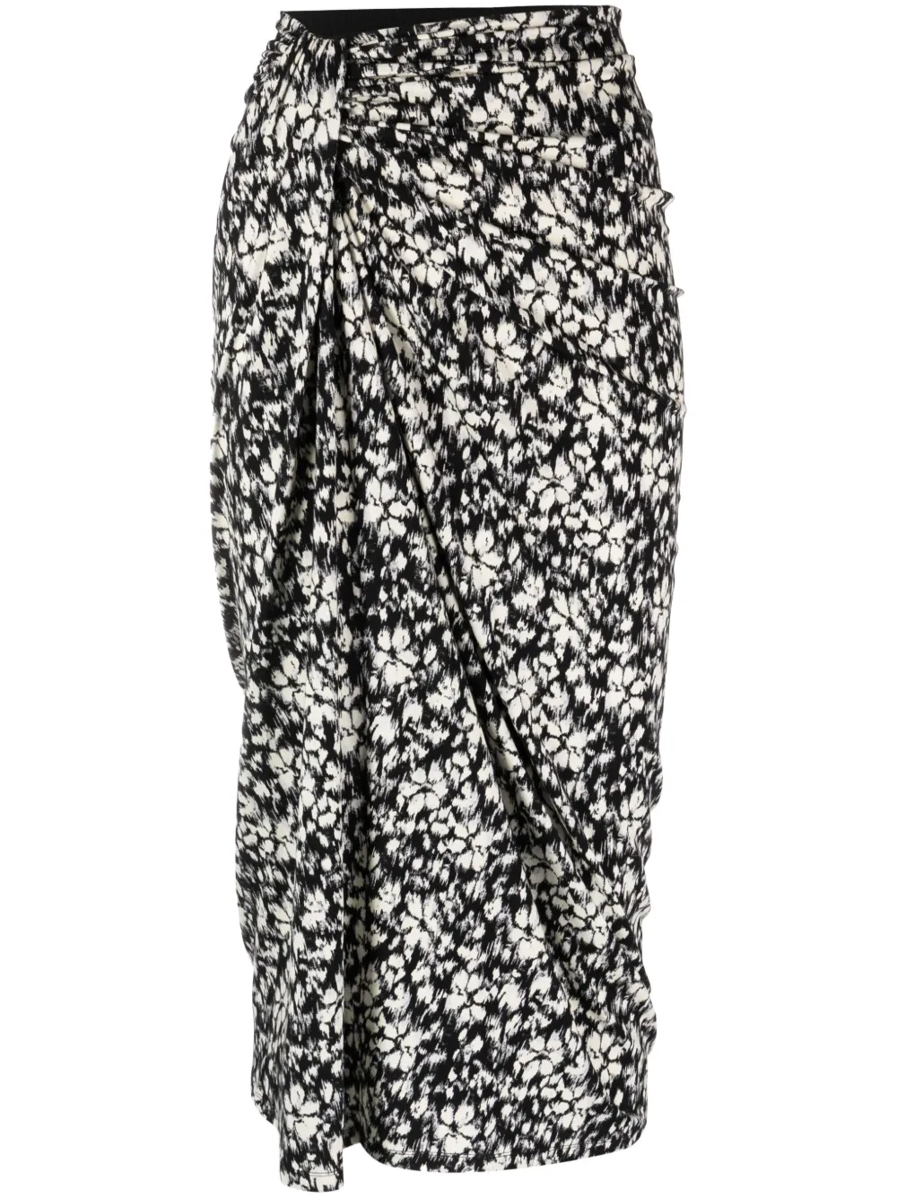 MARANT ÉTOILE Angelica pleated midi skirt