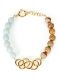 DESTREE Elizabeth Candies two-tone necklace - Blue