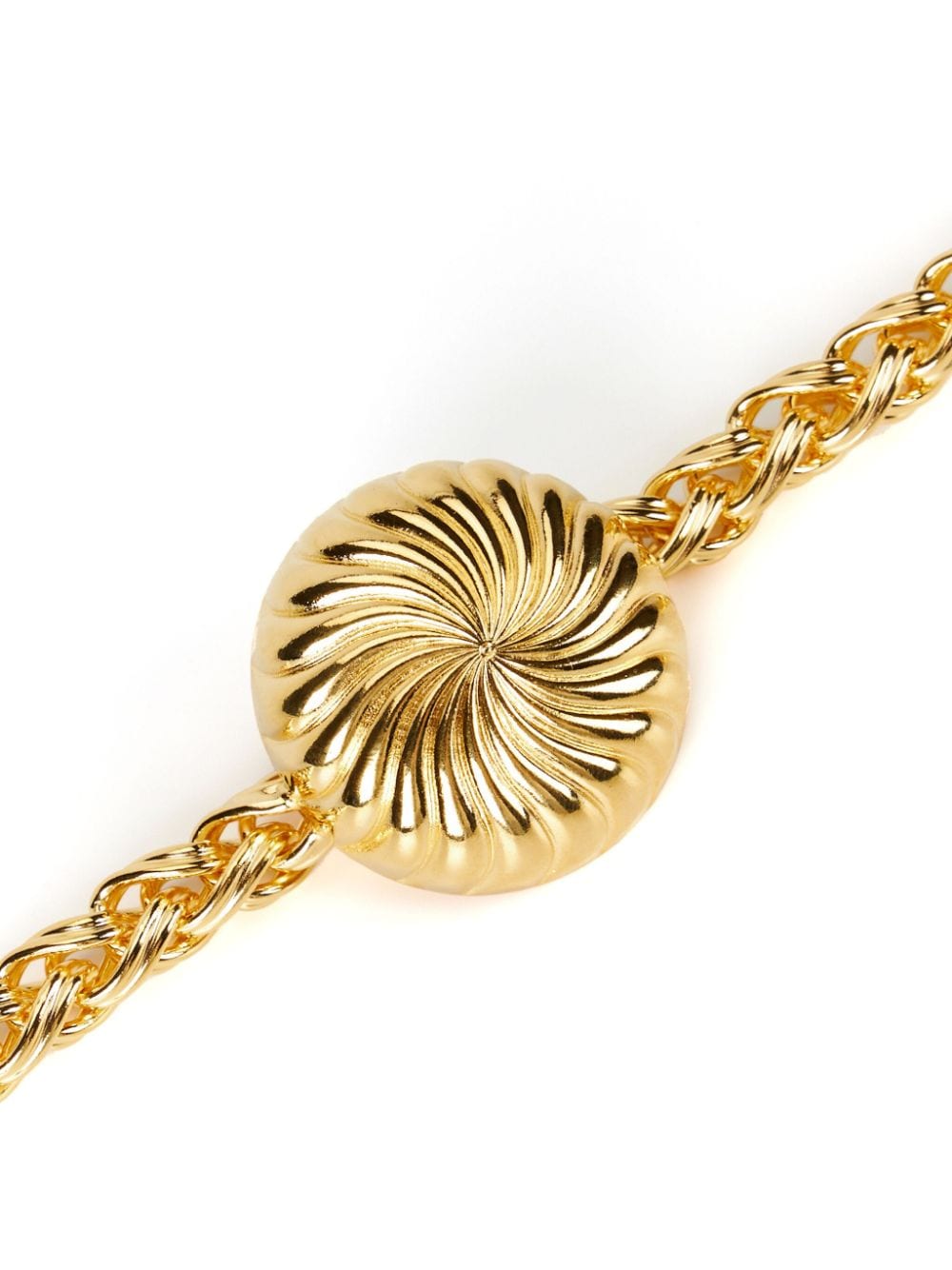 Shop D'estree Elizabeth Sun Choker Necklace In Gold