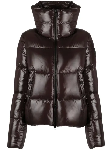 Save The Duck chamarra capitonada con parche del logo