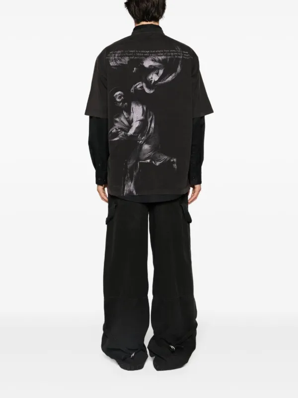 Off-White S.Matthew Skate Cotton T-shirt | Black | FARFETCH