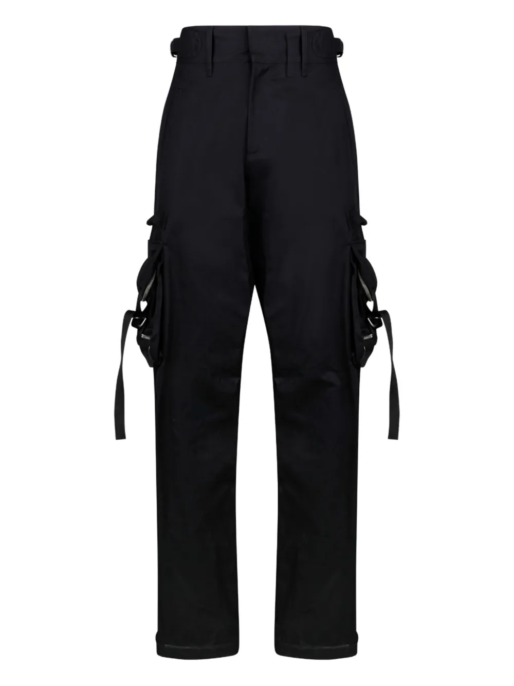 Off-White ストレート カーゴパンツ - ブラック Off-White ストレート カーゴパンツ - ブラック